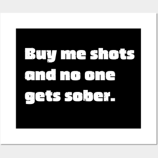 Funny Drinking Humor Posters and Art